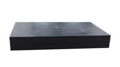 Uhmw plastik varaq qora